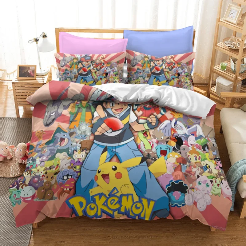 Housse De Couette Pokémon Sacha