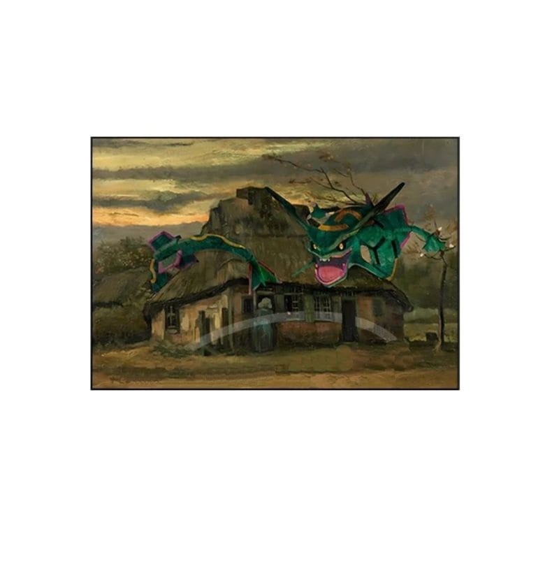 Tableau Rayquaza Van Gogh – Image 2