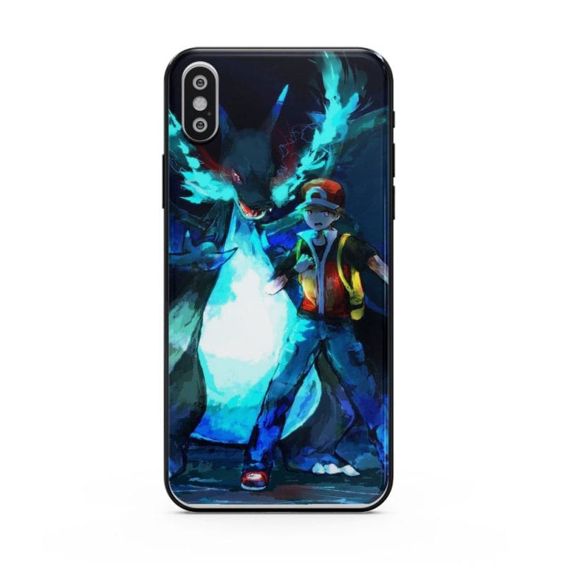 Coques Samsung Pokémon Méga Dracaufeu X et Red