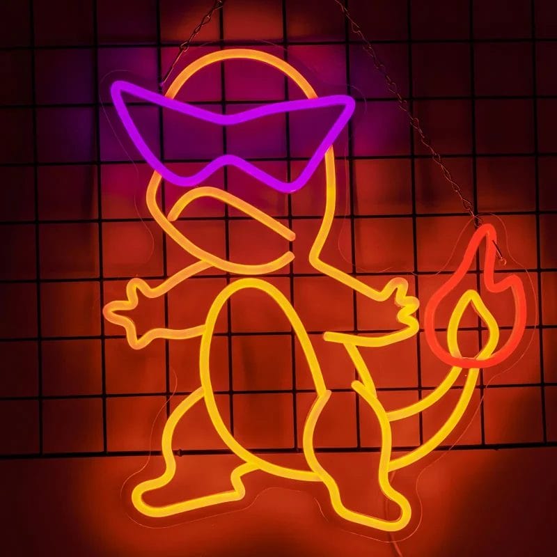 Neon Pokémon Salamèche