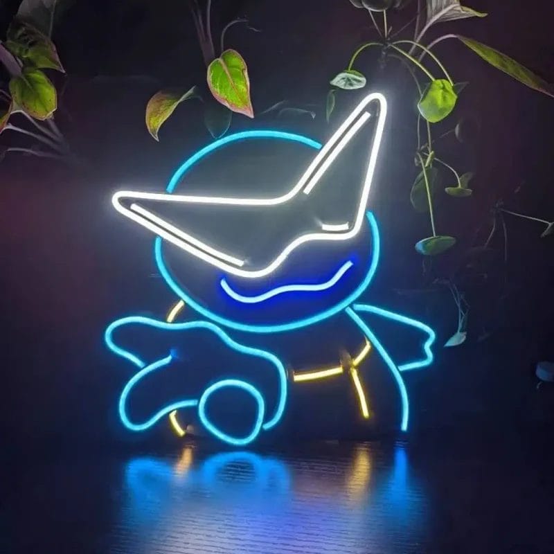 Neon Pokémon Carapuce