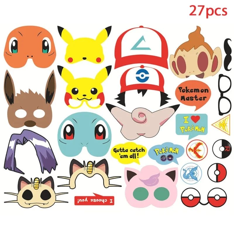 Pokémon Photo Props